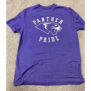 HPU High Point University purple t-shirt, size large